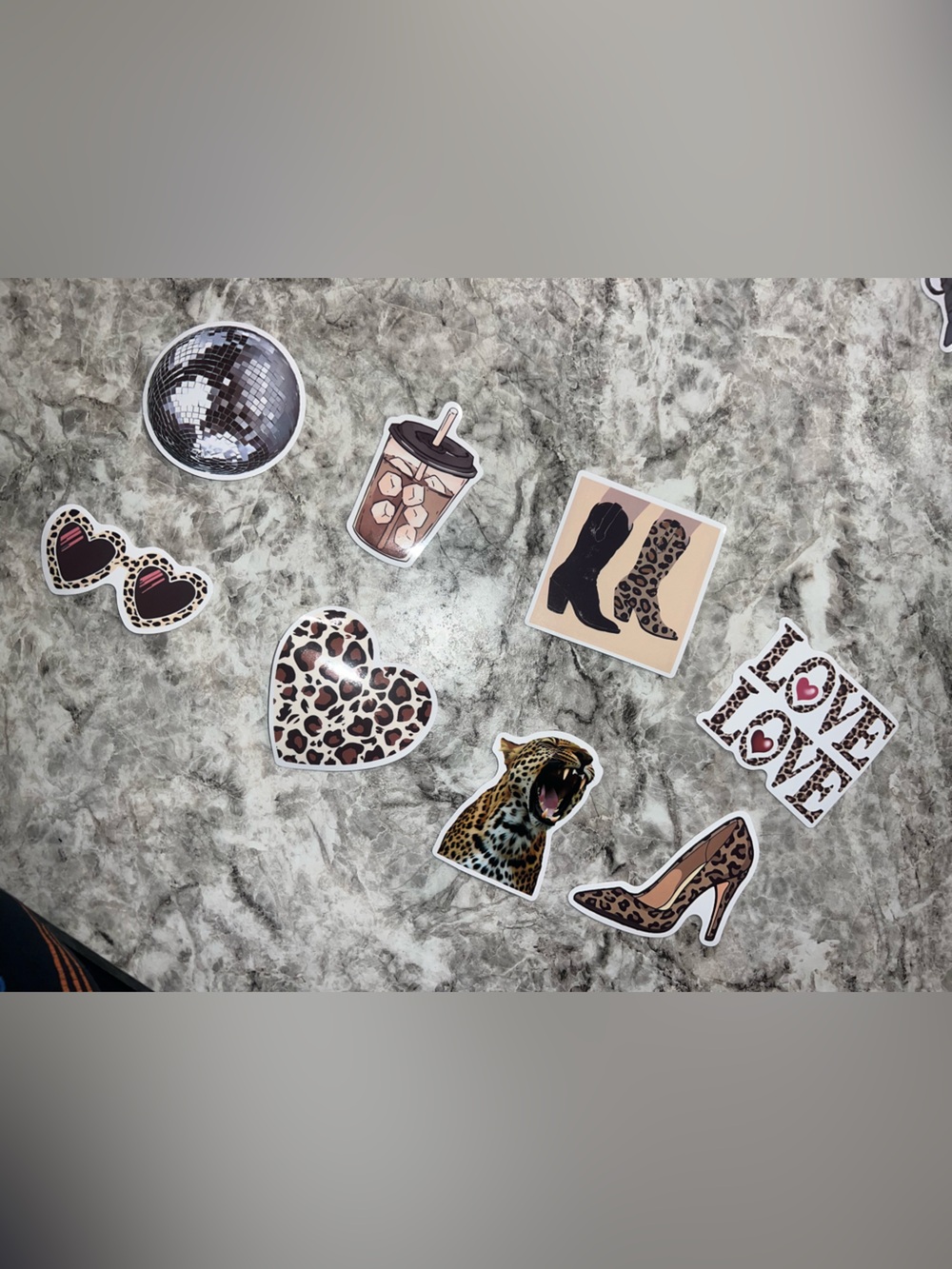 3 for $12 Leopard Print Sticker Set
